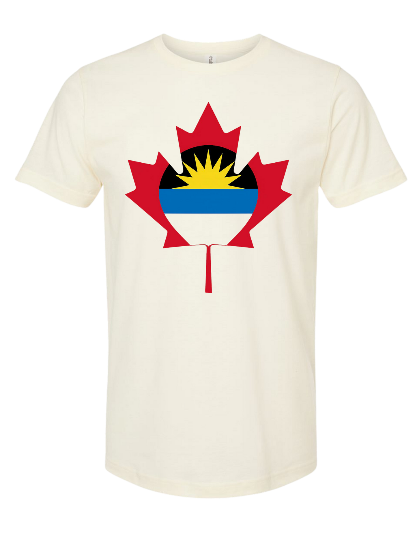 Antigua & Barbuda Canada Maple Leaf T-Shirt | Antiguan Pride Tee