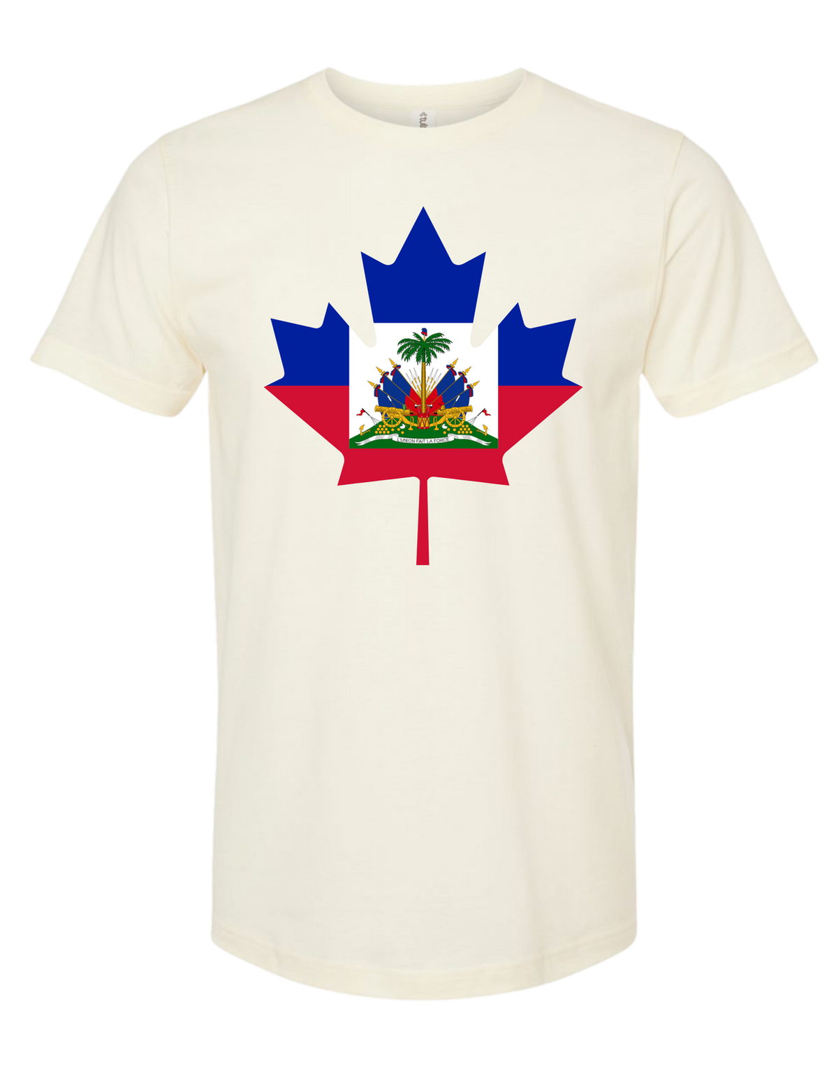 Haiti Canada Maple Leaf T-Shirt | Ayiti Pride Tee