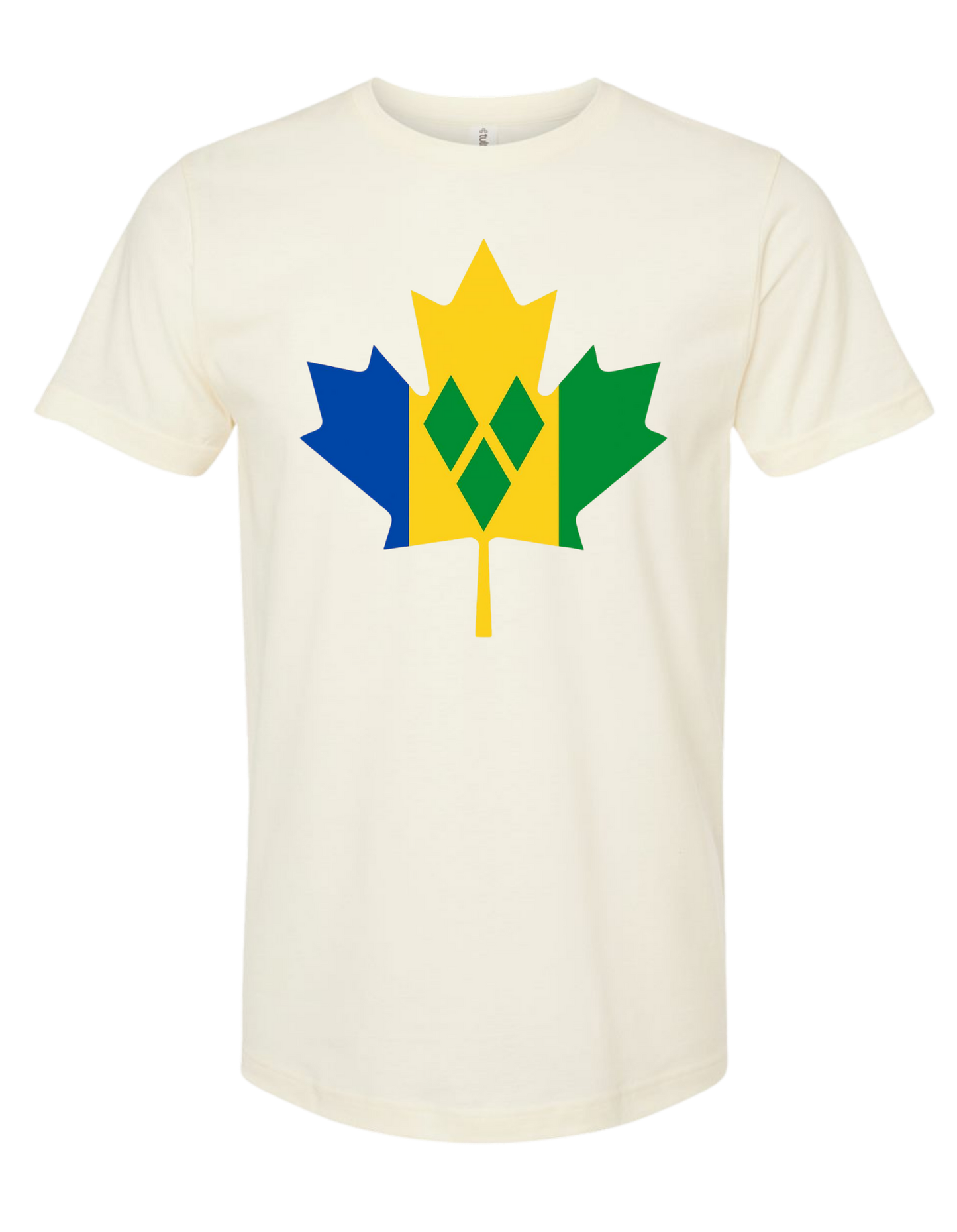 St. Vincent & the Grenadines Canada Maple Leaf T-Shirt | Vincy Pride Tee