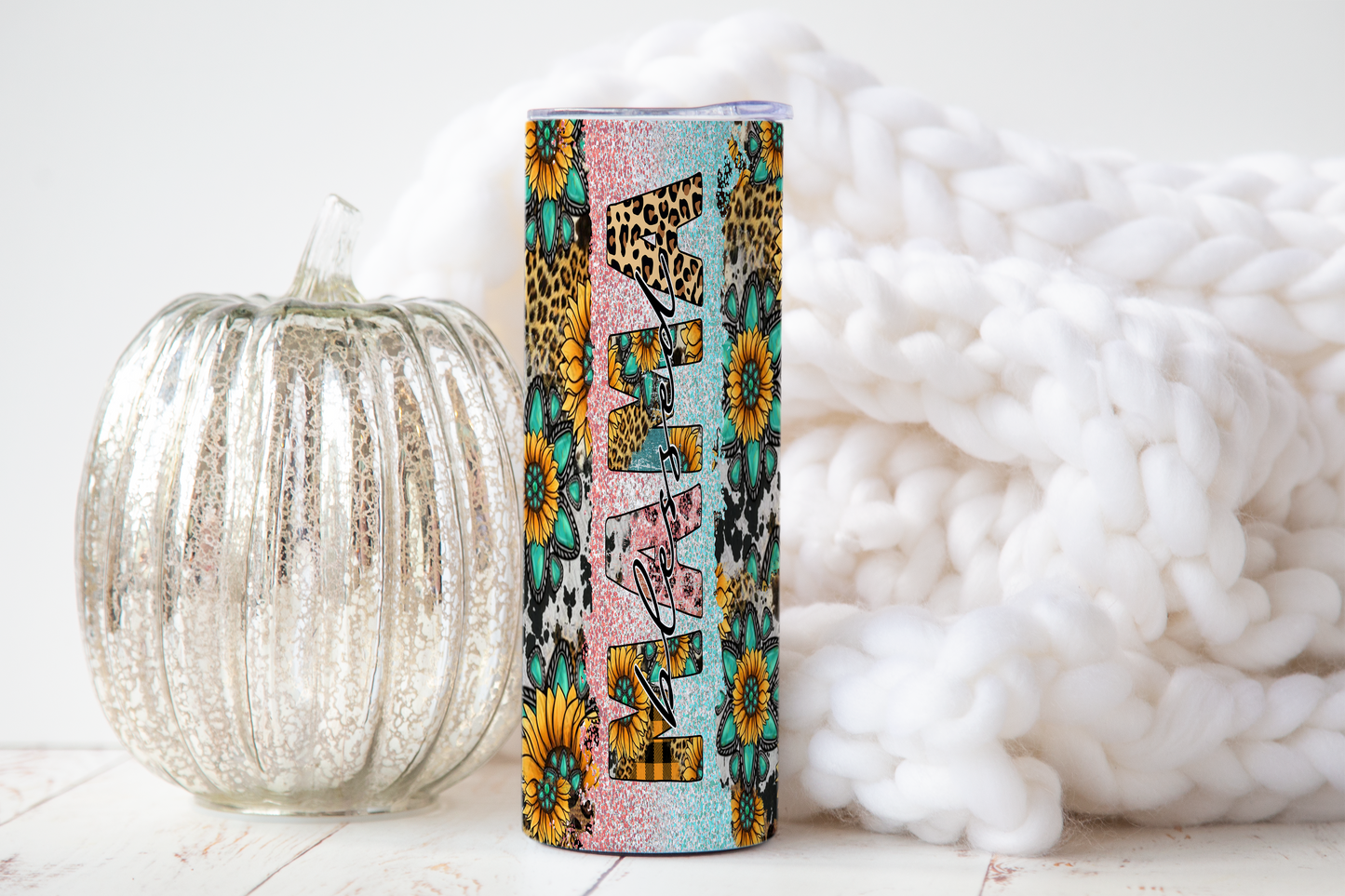 Blessed Mama Tumbler