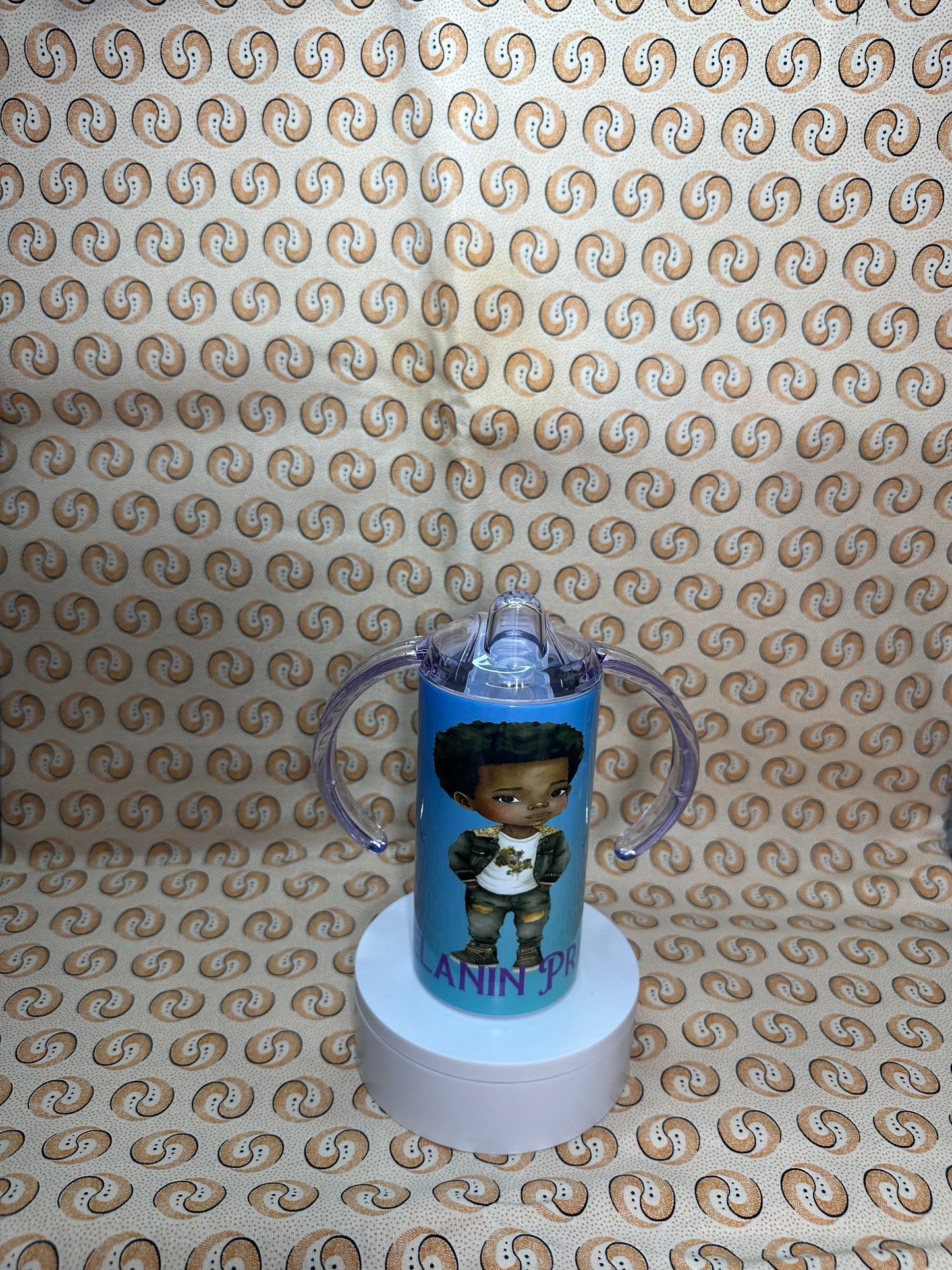Melanin Prince Sippy Cup