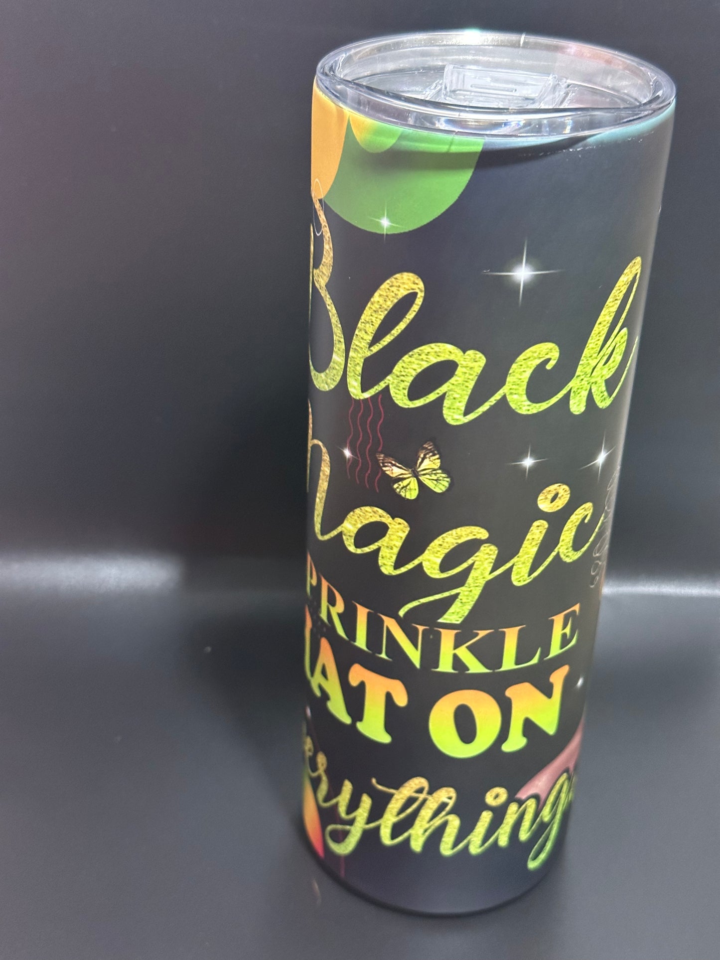 Black girl magic Sprinkle Tumbler