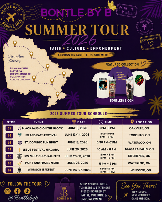 We're Coming to You: The Bontle By B Summer Tour 2026