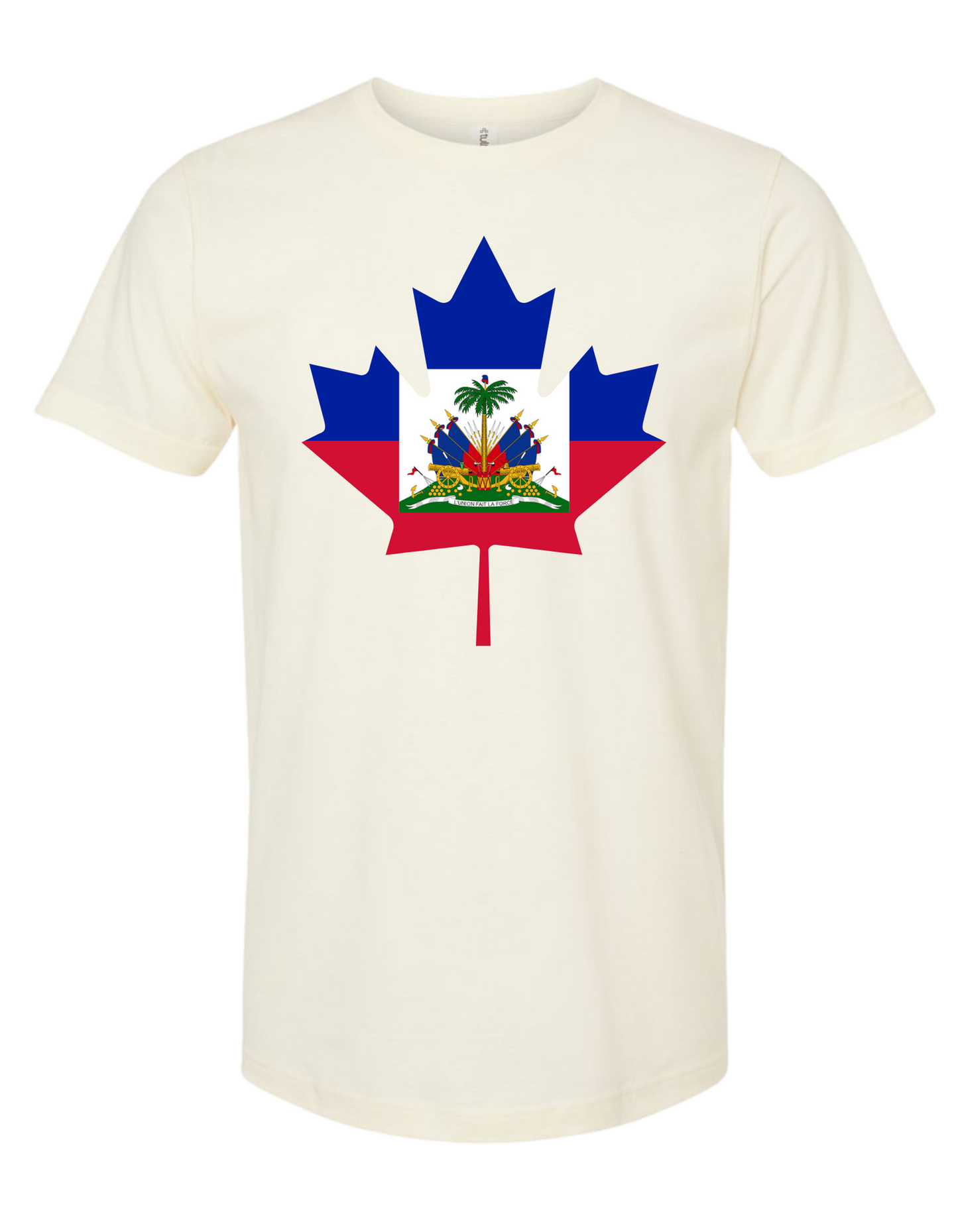 Haiti Canada Maple Leaf T-Shirt | Ayiti Pride Tee