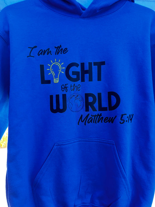 I am the Light of the World kids Sweater