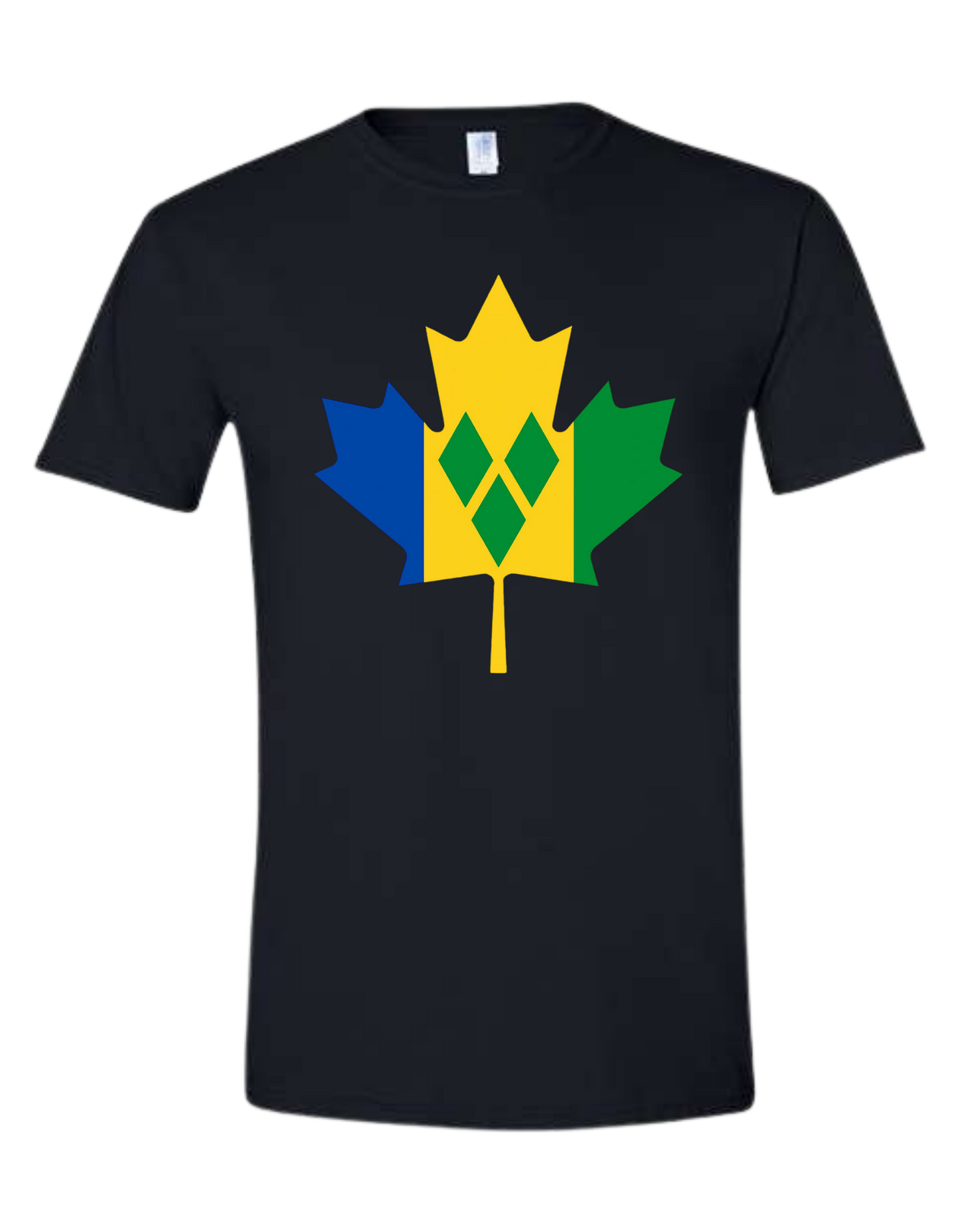 St. Vincent & the Grenadines Canada Maple Leaf T-Shirt | Vincy Pride Tee