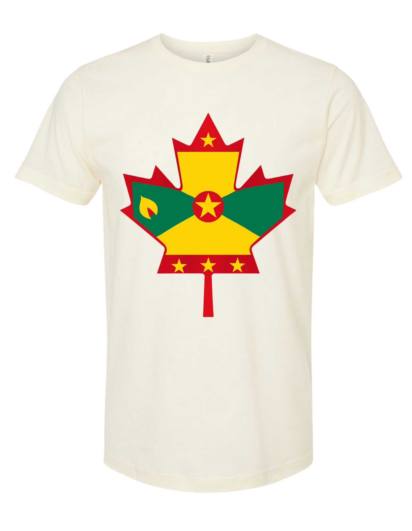 Grenada Canada Maple Leaf T-Shirt | Spice Isle Pride Tee
