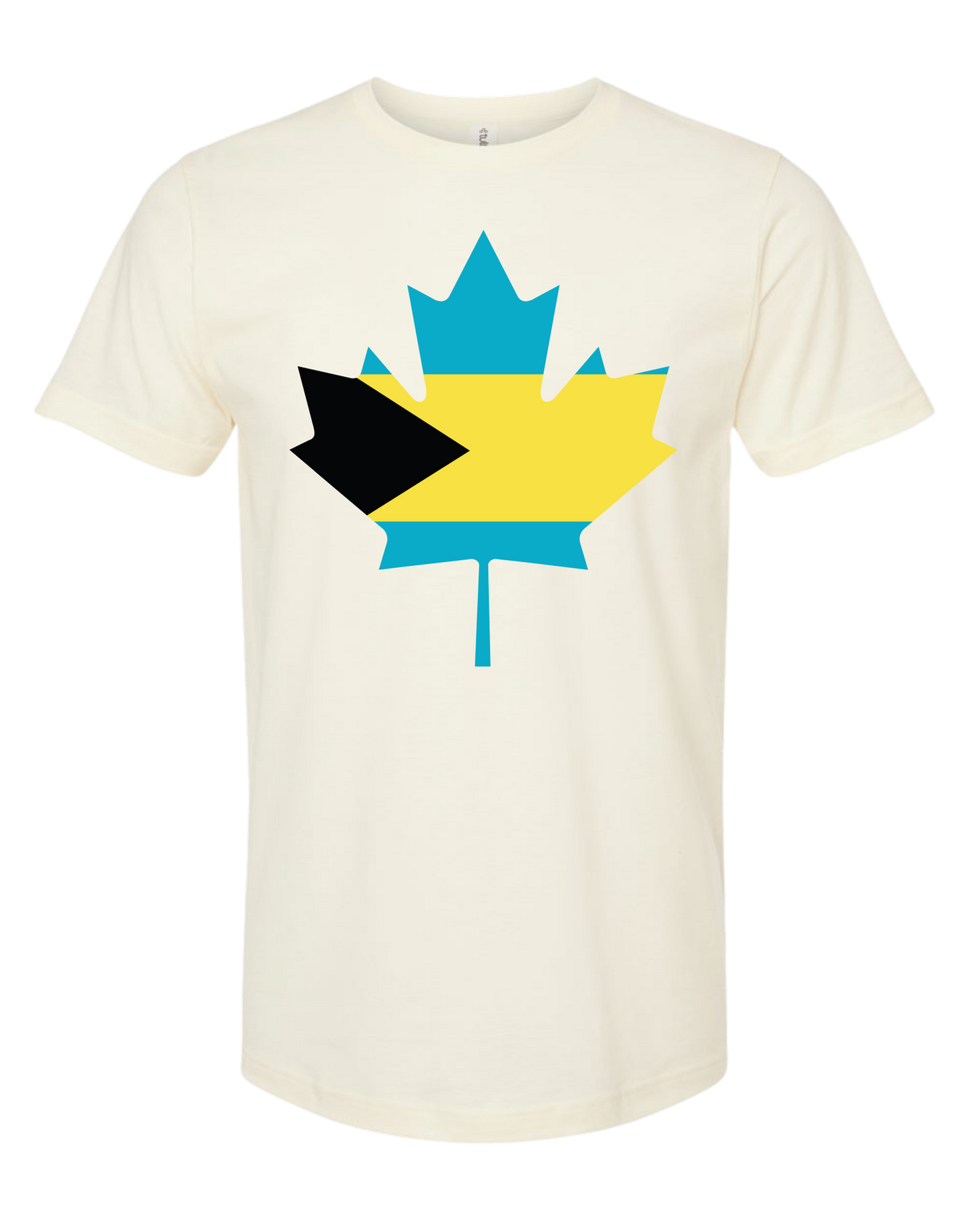 Bahamas Canada Maple Leaf T-Shirt | Bahamian Pride Tee