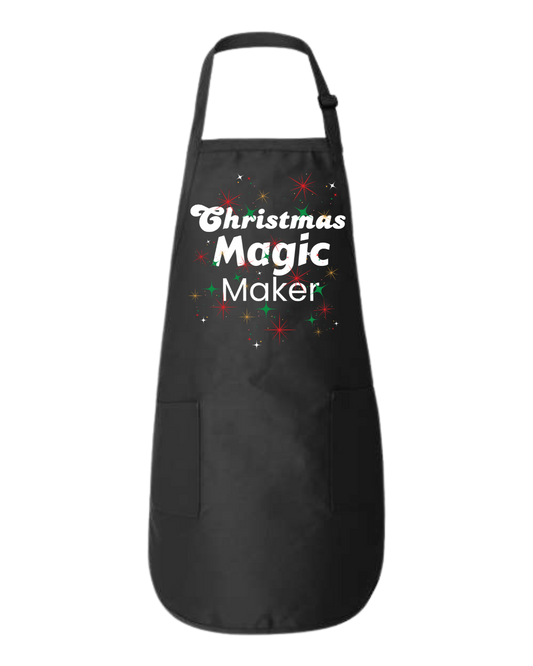 Christmas Magic Maker (Black Apron)