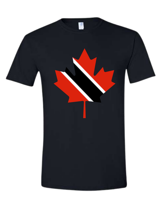 Trinidad & Tobago Canada Maple Leaf T-Shirt | Trini Pride Tee
