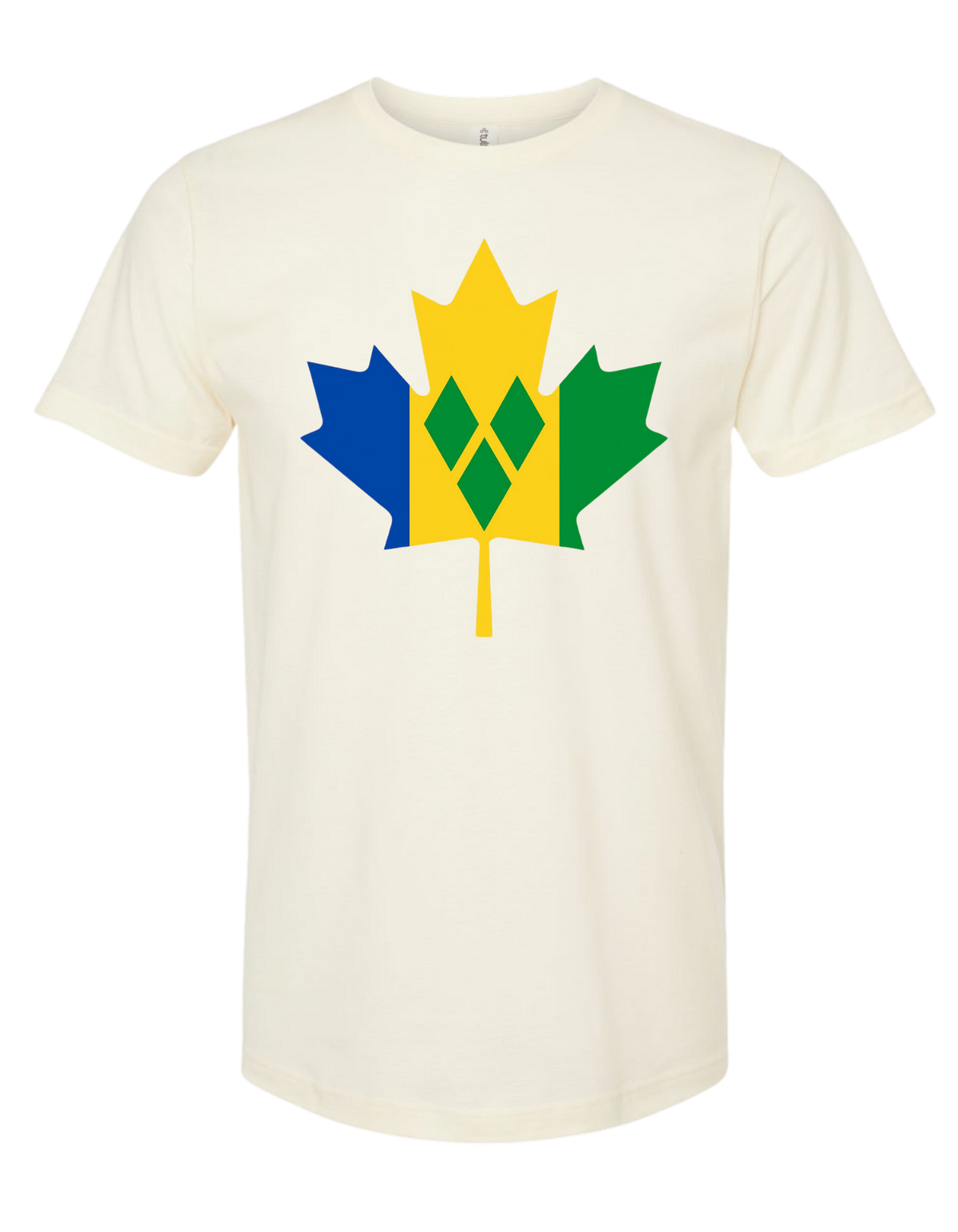 St. Vincent & the Grenadines Canada Maple Leaf T-Shirt | Vincy Pride Tee