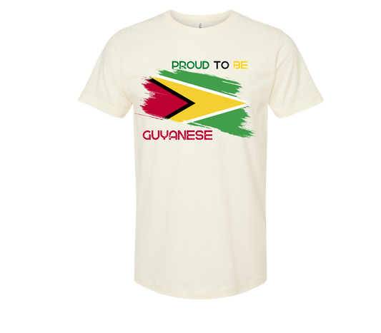 Proud Guyanese T-Shirt | Guyana Flag Pride Unisex Tee