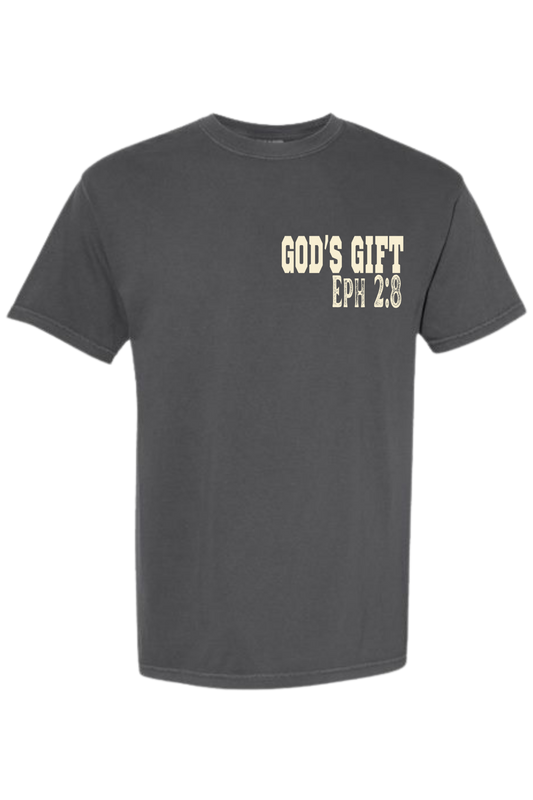 GRACE Spine Tee – God's Gift Eph 2:8 | Premium Christian T-Shirt