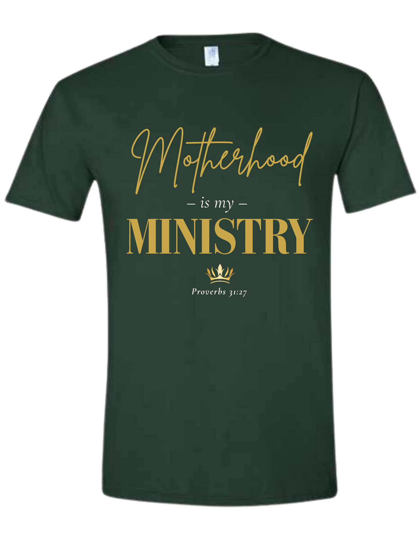 Motherhood is My Ministry | Faith Tee